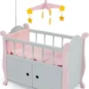CHIC 2000 Puppenbett Mit Mobile, Puntos Grey