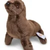 UNI-TOYS® Seelöwe Braun - 22 Cm (Länge) - Plüsch-Robbe - Plüschtier Kuscheltiere