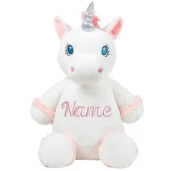 Elefantasie Stofftier Einhorn Bestickt Personalisiert