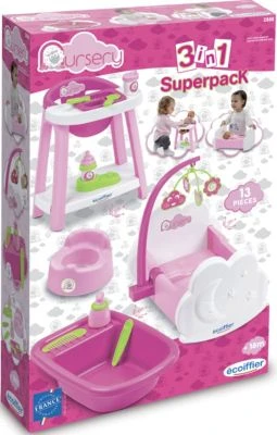 ECOIFFIER écoiffier 3 In 1 Puppenpflege-Set 4 ECOIFFIER écoiffier 3 In 1 Puppenpflege-Set – Bild 4