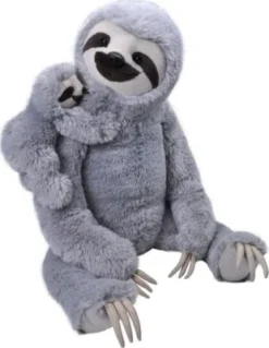 Wild Republic Jumbo Mom And Baby Sloth, 76 Cm