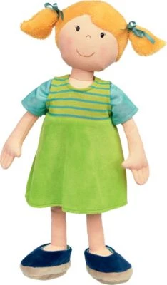 Sigikid Puppe Quendy, Türkis-grün, Quendy (39668)