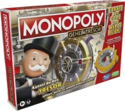 Hasbro Gaming Monopoly Geheimtresor