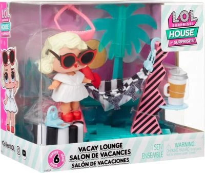 L.O.L. Furniture Playset With Doll - Leading Baby + Vacay Lounge 2 L.O.L. Furniture Playset With Doll - Leading Baby + Vacay Lounge – Bild 2