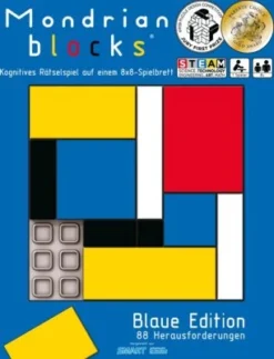 Asmodee Brettspiel Mondrian Blocks Blaue Edition -Spielzeugladen 25977940 05