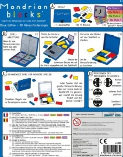 Asmodee Brettspiel Mondrian Blocks Blaue Edition -Spielzeugladen 25977940 06