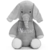 Elefantasie Stofftier Elefant Bestickt Personalisiert