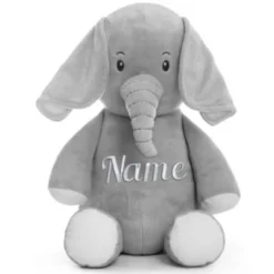 Elefantasie Stofftier Elefant Bestickt Personalisiert