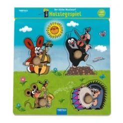 Trötsch Verlag Trötsch Der Kleine Maulwurf Holzlegespiel Musikanten