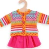 Heless Puppen-Strickjacke Und Röckchen Jolly Gr. 35-45 Cm