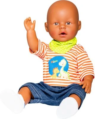 Heless Puppen-Shorts Mit T-Shirt "Dino", 3-teilig, Gr. 35-45 Cm 2 Heless Puppen-Shorts Mit T-Shirt "Dino", 3-teilig, Gr. 35-45 Cm – Bild 2