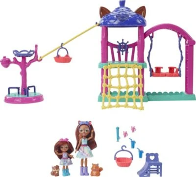 Enchantimals Spielplatz Set Mit 2 Puppen & Tierfreunden Inkl. Zubehör 1 Enchantimals Spielplatz Set Mit 2 Puppen & Tierfreunden Inkl. Zubehör