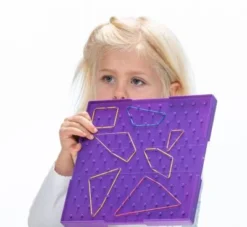 Wissner® Aktiv Lernen Geometriebretter Groß Doppelseitig In 6 Farben (6 Stück) -Spielzeugladen 26436431 03