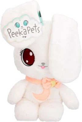 IMC Toys Peekapets Bunny White Peach 1 IMC Toys Peekapets Bunny White Peach