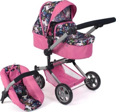 CHIC 2000 Kombi-Puppenwagen "LINUS", Einhorn 1 CHIC 2000 Kombi-Puppenwagen "LINUS", Einhorn