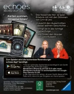 Ravensburger Echoes Mord Auf Ex (Fall 6) - Das Audio Mystery Spiel Mit Linn Und Leo Vom True Crime Podcast Mord Auf Ex -Spielzeugladen 27514245 05