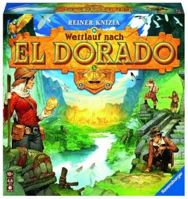 Ravensburger 26457 - Wettlauf Nach El Dorado '23, Strategiespiel, Spiel Für Erwachsene Und Kinder Ab 10 - Taktikspiel Geeignet Für 2-4 Spieler 1 Ravensburger 26457 - Wettlauf Nach El Dorado '23, Strategiespiel, Spiel Für Erwachsene Und Kinder Ab 10 - Taktikspiel Geeignet Für 2-4 Spieler