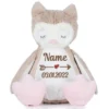 Elefantasie Stofftier Eule Mit Namen Bestickt Personalisiert