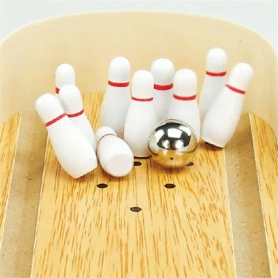 Vicabo Tisch Bowling Holzspielzeug Geschicklichkeitsspiele Für Kinder 5 Vicabo Tisch Bowling Holzspielzeug Geschicklichkeitsspiele Für Kinder – Bild 5