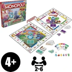 Hasbro Gaming Monopoly Junior – 2-in-1-Spiel 9 Hasbro Gaming Monopoly Junior – 2-in-1-Spiel -Spielzeugladen 27752501 04