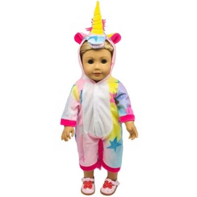 Vicabo Puppenkleidung 43cm Einhorn Puppenkleidung Für Kinder 2 Vicabo Puppenkleidung 43cm Einhorn Puppenkleidung Für Kinder – Bild 2