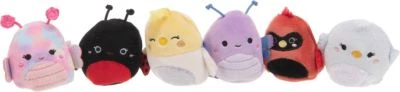 Squishville - Squismallows 6er Pack Flieger Squad, 5 Cm 1 Squishville - Squismallows 6er Pack Flieger Squad, 5 Cm