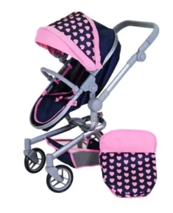 KNORR Toys Puppenwagen Boonk - "Pink Hearts" -Spielzeugladen 28421409 05