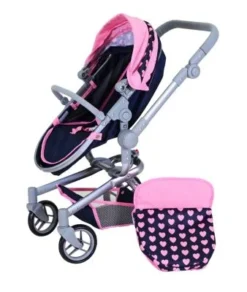 KNORR Toys Puppenwagen Boonk - "Pink Hearts" -Spielzeugladen 28421409 06