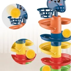 Vetaka Montessori Spielzeug Kugelbahn Für Kinder -Spielzeugladen 29311428 05