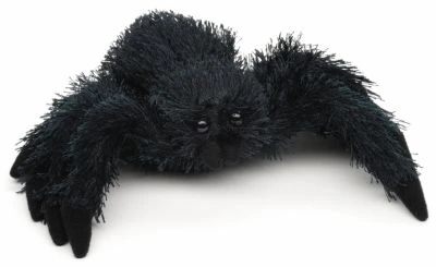 UNI-TOYS® Schwarze Spinne - 15 Cm (Länge) - Plüsch-Spinne - Plüschtier Kuscheltiere 1 UNI-TOYS® Schwarze Spinne - 15 Cm (Länge) - Plüsch-Spinne - Plüschtier Kuscheltiere
