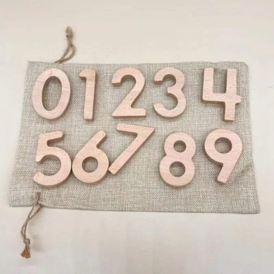 Brighten Lernspielzeug Für Kinder Black Walnut Log Zehn Raster Digitale Bausteine 3 Brighten Lernspielzeug Für Kinder Black Walnut Log Zehn Raster Digitale Bausteine – Bild 3