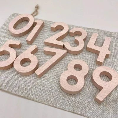 Brighten Lernspielzeug Für Kinder Black Walnut Log Zehn Raster Digitale Bausteine 6 Brighten Lernspielzeug Für Kinder Black Walnut Log Zehn Raster Digitale Bausteine – Bild 6