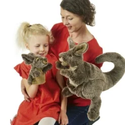 Folkmanis Handpuppe Känguruh Mit Baby / Kangaroo With Joey -Spielzeugladen 29881432 04