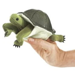 Folkmanis Fingerpuppe Mini Schildkröte / Mini Turtle