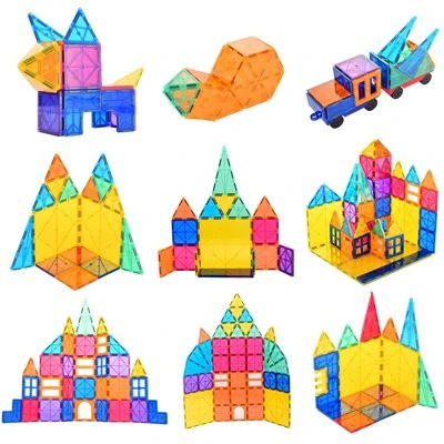 Brightake Bunte Magnetische Bausteine Kinderspielzeug Pädagogisches Farbfenster-Magnetpuzzle Für Kinder 2 Brightake Bunte Magnetische Bausteine Kinderspielzeug Pädagogisches Farbfenster-Magnetpuzzle Für Kinder – Bild 2