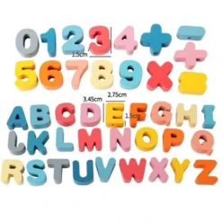 Enbaoxin Threading Perlen Spiel Pädagogisches Spielzeug Für Baby Kinder Kinder Cartoon Tiere Obst Anzahl Brief Holz Spielzeug Bespannen -Spielzeugladen 30437221 06