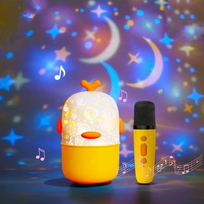 Enbaoxin Heimfernseher Mit Singendem Kindermikrofon Lautsprecher Projektion Karaoke-Audio-Mikrofon-Audio 4 Enbaoxin Heimfernseher Mit Singendem Kindermikrofon Lautsprecher Projektion Karaoke-Audio-Mikrofon-Audio – Bild 4