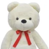 VidaXL Weicher XXL-Plüsch-Teddybär Weiß 160 Cm Teddybär