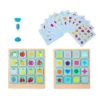 Syntek Holz Memory Schach Kinder Tischspiel Holz-Karten Sofortspeicherkarte Memory Spiel