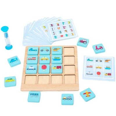 Syntek Holz Memory Schach Kinder Tischspiel Holz-Karten Sofortspeicherkarte Memory Spiel 2 Syntek Holz Memory Schach Kinder Tischspiel Holz-Karten Sofortspeicherkarte Memory Spiel – Bild 2