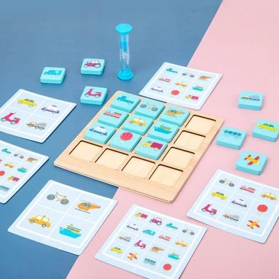 Syntek Holz Memory Schach Kinder Tischspiel Holz-Karten Sofortspeicherkarte Memory Spiel 5 Syntek Holz Memory Schach Kinder Tischspiel Holz-Karten Sofortspeicherkarte Memory Spiel – Bild 5