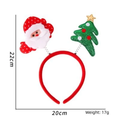 Brighten Weihnachtsschmuck-Kopfbedeckung Für Kinder Partydekorationen Für Kinder 2 Brighten Weihnachtsschmuck-Kopfbedeckung Für Kinder Partydekorationen Für Kinder – Bild 2