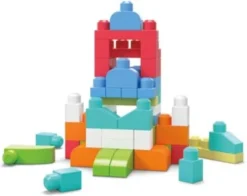 Mega Bloks Bausteine-Beutel Pink (60 Teile), Steck-Bausteine Kinder, Bauklötze 8 Mega Bloks Bausteine-Beutel Pink (60 Teile), Steck-Bausteine Kinder, Bauklötze -Spielzeugladen 3180433 04