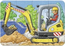 Ravensburger 4-tlg. Puzzle Set, 2,4,6+8 Teile, 21x15 CmBei Der Arbeit -Spielzeugladen 5204205 05