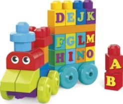 Mega Bloks ABC Lernzug (60 Teile), Steck-Bausteine, Bauklötze, Lernspielzeug 10 Mega Bloks ABC Lernzug (60 Teile), Steck-Bausteine, Bauklötze, Lernspielzeug -Spielzeugladen 5254614 05