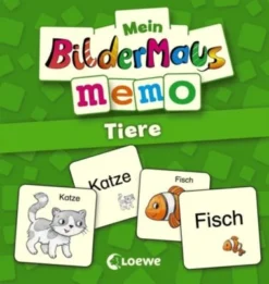 Loewe Verlag Mein Bildermaus-Memo: Tiere