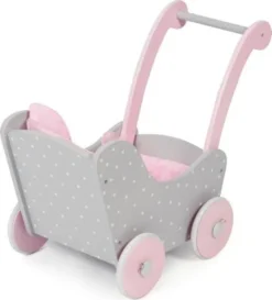 CHIC 2000 Holz-Puppenwagen, Puntos Grey -Spielzeugladen 6681596 04