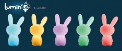 Bigben Dekoleuchte Inkl. Bluetooth-Lautsprecher Lumin'Us Rabbit -Spielzeugladen 6990945 06