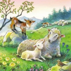 Ravensburger 3er Set Puzzle, Je 49 Teile, 21x21 Cm, Kuschelzeit -Spielzeugladen 7025845 04